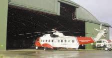 Coastguard Agency s search and rescue helicopter hangar at Portland