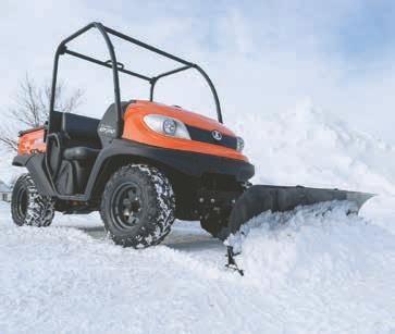 Eagle UTV Plow System Put your UTV to work this winter! When you want to move snow with a front mount install, the Eagle UTV Plow System is for you.