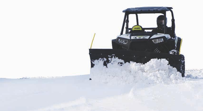 This system is composed of a model specific mount, UTV push tube with swivel & any Eagle Plow Blade.
