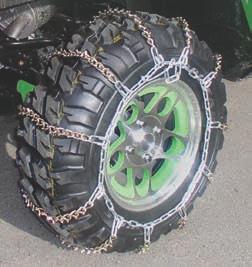 Talon Tire Chains Get more bite with the ladder-style, hardened V-bar