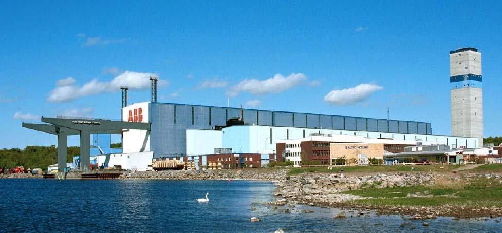 ABB Power Technologies AB Modern factory in Karlskrona since 1992 ABB-Toll Inauguration -2 -