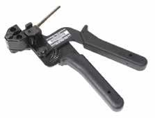 manual tools, lowering risk of damage to the cable jacket Hayata BTX 6000 Battery Powered Banding Tool The first battery powered banding tool on the market, the Hayata BTX6000 is ideal for installing