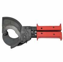 Tools/Accessories Cable Cutters MCM Cable Cutting Capacity (kcmil) Standard Cable Cutters Lightweight, yet efficient shear-type cable cutters.