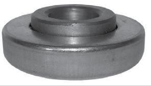 Roller load capacity is usually dictated by axle or tube deflection.