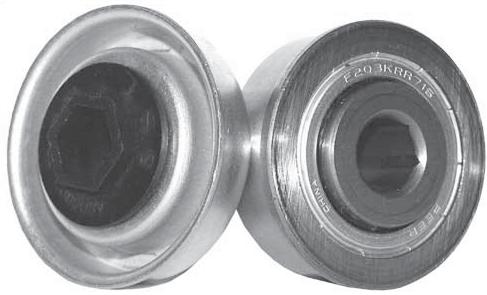 Bearing capacity is usually the limiting factor of roller capacity only at short BF s.