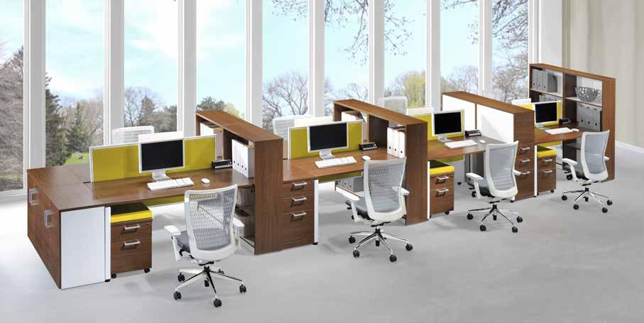 multi-user workstation PX5 PX5 M2 x 6 Mobile Pedestal (1D1F) PX MB1384 x 2 Main Beam for Desk PX5 18678T x 2 PX5 FP x 4 Fixed Pedestal (2D1F) PX5 O460 x 2 Open Shelf Cabinet PX5 UL1400 x 5 PX5 FP700T