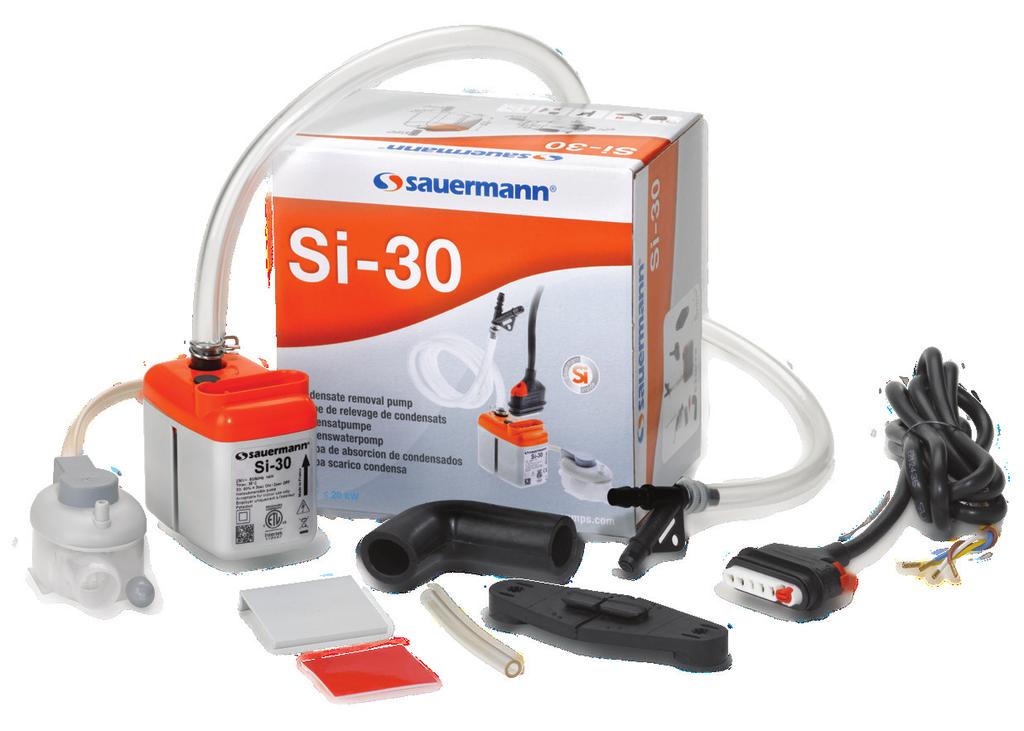 Si-30 Mini condensate removal pump Compact design for install versatility. Suitable for Up to 5.