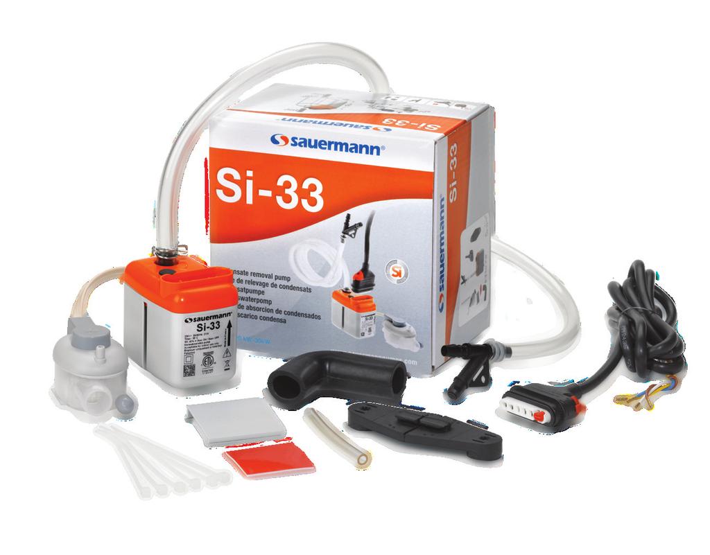 Si-33 Mini condensate removal pump Compact design & higher performing power. Suitable for Up to 8.