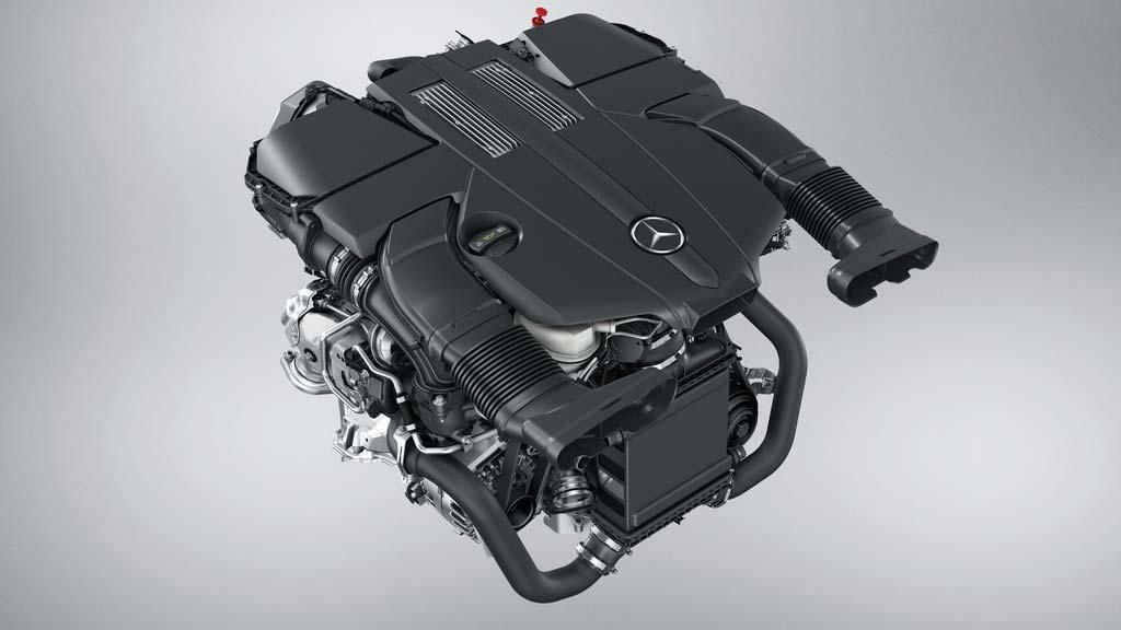 E 400 4MATIC Engine: M276 3.0-litre turbocharged V6 Key features: 329 horsepower (@ 5,250 6,000 rpm) 354 lb-ft of torque (@1,200 4,000 rpm) 0-100 km/h in 5.