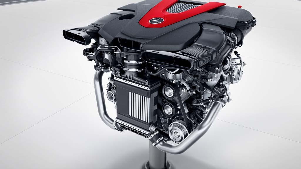 Mercedes-AMG E 43 4MATIC Engine: 31 M276 3.0-litre V6 biturbo Key features: 396 horsepower (@ 6,100 rpm) 384 lb-ft of torque (@ 2,500-5,000 rpm) 0-100 km/h in 4.
