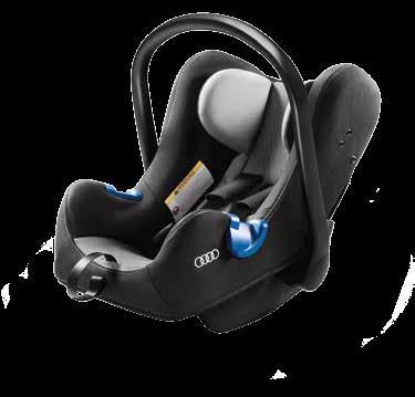 Tailored to the design of the child seats as well as the interior of the vehicle.