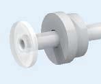 tting nuts and washers permit maximum lled tting nuts. This ensures that the system stays sealed up to 250psi (17 bar) pressure, even in shallow PTFE ports.