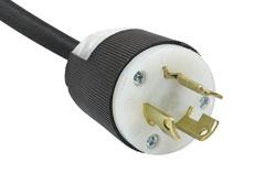 abrasion resistant SOOW cord that is fitted with an explosion proof cord cap for easy connection to explosion proof outlets. An additional 10 feet of cord is connected to the power supply box.