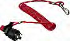 420495-1 420496-1 Length Description 50" 7 Key Lanyard 50" 10 Key Lanyard UNIVERSAL KILL - SWITCH WITH LANYARD Stamped Brass/Injection Molded Nylon & Delrin Replace lanyard if worn, cut or frayed.