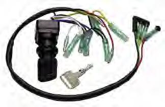 MP51020 IGNITION SWITCH Yamaha Dash Mount 2 Stroke Dual Engine Application Replaces: 61B-82510-01-00 Colours on wires match factory