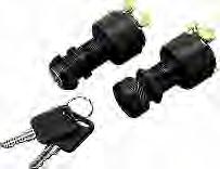 THREE POSITION IGNITION SWITCH Polypropylene ORDER NO. Mfr. No.