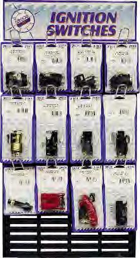 SWITCHES/DISPLAYS HORN BUTTON Nylon/Phenolic & Chrome Plated Brass ORDER NO. Mfr. No. A B Amps Colour 424-20415/ ea. 420415-1 5/16" 1/2" 15 A Red 424-20416/ ea.