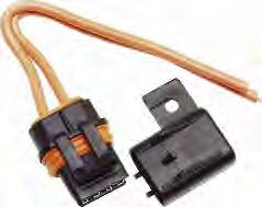 738-50640 Mfr. No. 5064 738-50640 WATERPROOF IN-LINE FUSE HOLDERS Accepts 12-AWG wire 30A Maximum fuse amperage Fuse sold separately ORDER NO.