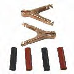 BATTERY ACCESSORIES BATTERY TERMINAL GUARDS Snaps over existing terminal and cable Resistant to acid and corrosive