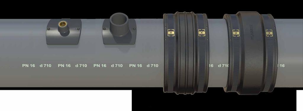 Plasson Large Bore PE Fitting Systems The use of PE has become well established in pipeline applications since its introduction in the 1950s.