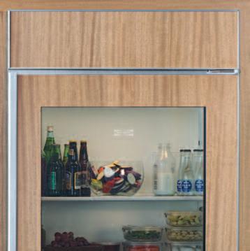 UNDERCOUNTER WINE STORGE PRO 48 BUILT-IN Built-In Refrigeration 16 Framed pplication OPTIONL GRILLE PNEL panel grille, providing an 84" (2134) finished height, is standard on overlay models.