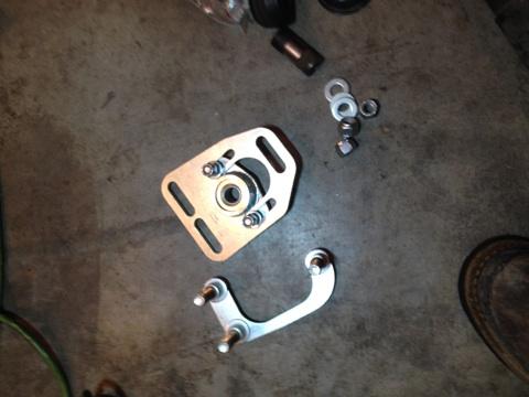 Disassemble the new Caster camber