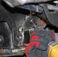 Failure to realign the U-joint & yoke in the exact same point could result in a vibration after installation.