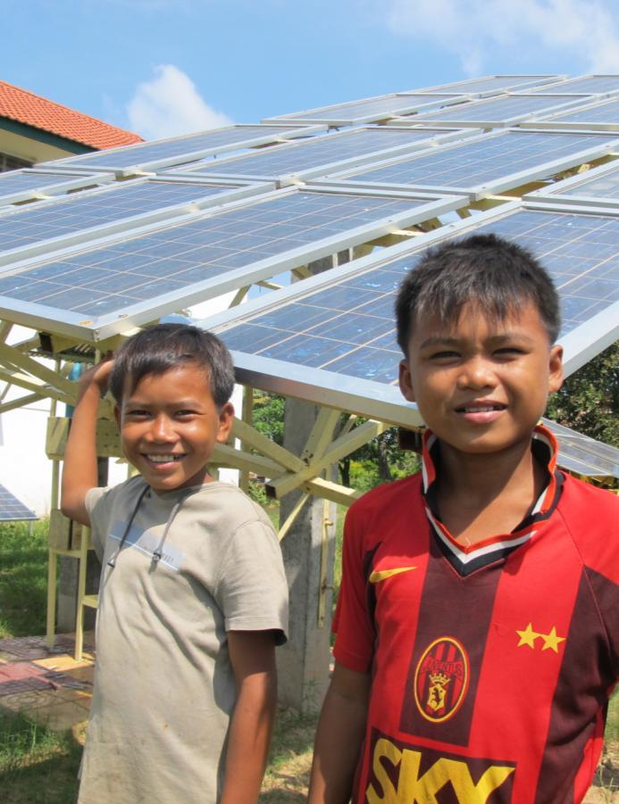 BAU Solar High Solar initial #/a initial #/a initial #/a SHS 2000 3000 5000 Solar lanterns 1000 2000 3000 Solar for schools and 100 200 all in 2020 health centers Solar on rural 100 200 all in 2020