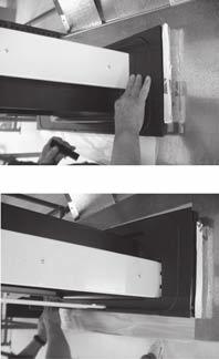 Now, the door assembly is free and the Choke Cover can now be removed. DRAWER SUPPORT ANGLE REMOVAL 1. Remove Drawer Assembly and Choke Cover as stated in "DRAWER ASSEMBLY AND CHOKE REMOVAL". 2.