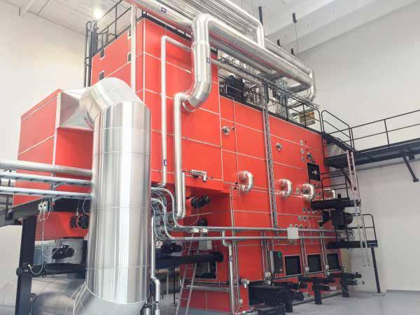 AUTOMATIC BIOMASS BOILERS JUSTSEN 800-5500 kw Boiler System Data 800-5500kW DANISH ENGINEERING ČSN-EN 303.
