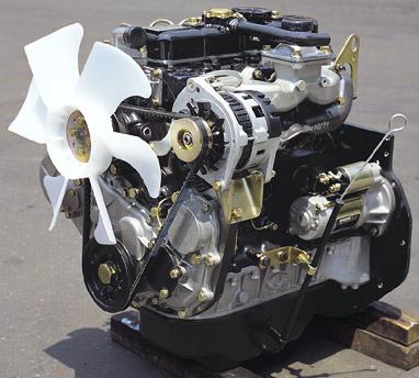 Powerful Engine DC24 Diesel Engine The Daewoo 2.4liter diesel engine offers high power and excellent output.