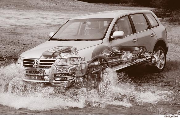 There are SUVs that are as quick, handle as sharply, or are as capable off-road or as comfortable as our loaded Touareg, but precious few can match the VW in all the above Car and Driver, March 2003