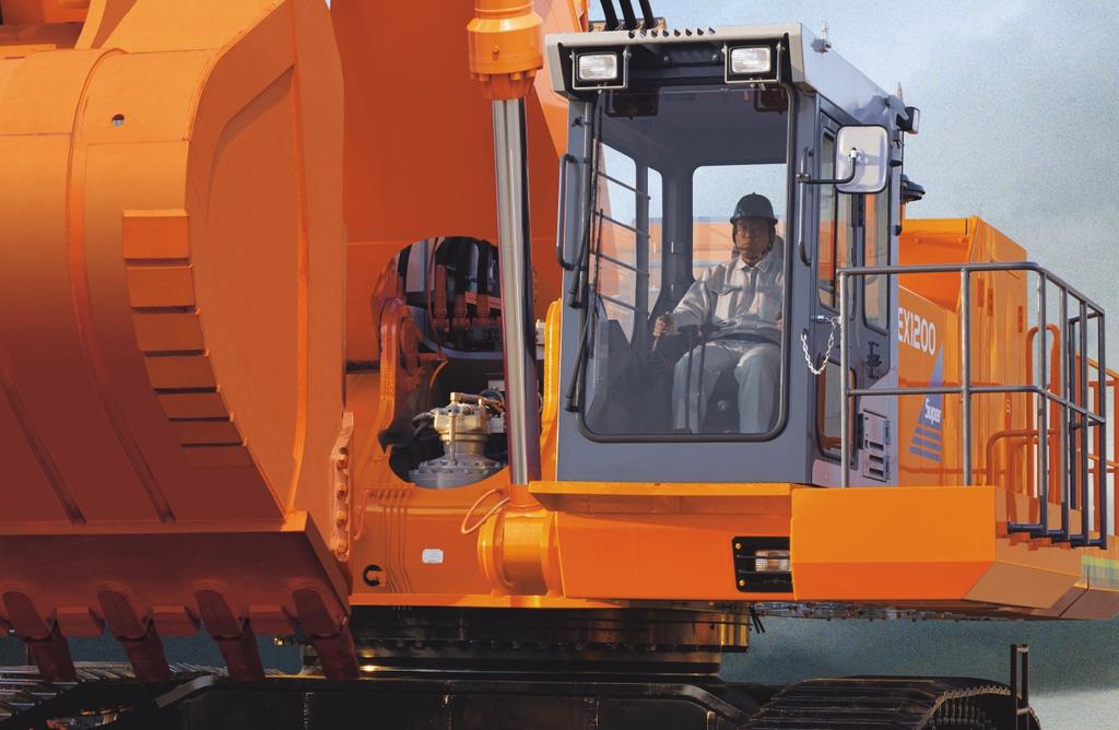 NEW GINT OFFERS TRUE VLUE Within the huge Hitachi EX1200 you'll find all the essentials of a truly outstanding machine.