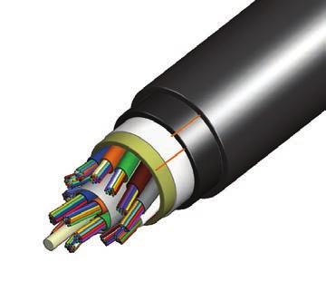 The ultra-hard, non-metallic outer polymer shell reduces risk of transmission interruptions in vital OSP network interconnections.