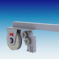 Rail Sets for the As accessories for the there are available complete rail sets. They are especially designed for sliding doors up to 100 kg.