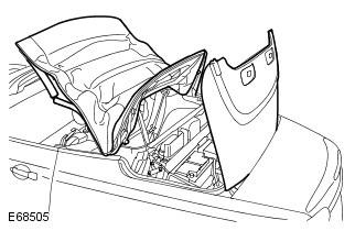 Page 8 of 15 2. Close the convertible top to the position shown. 3. Open the convertible top to the position shown.