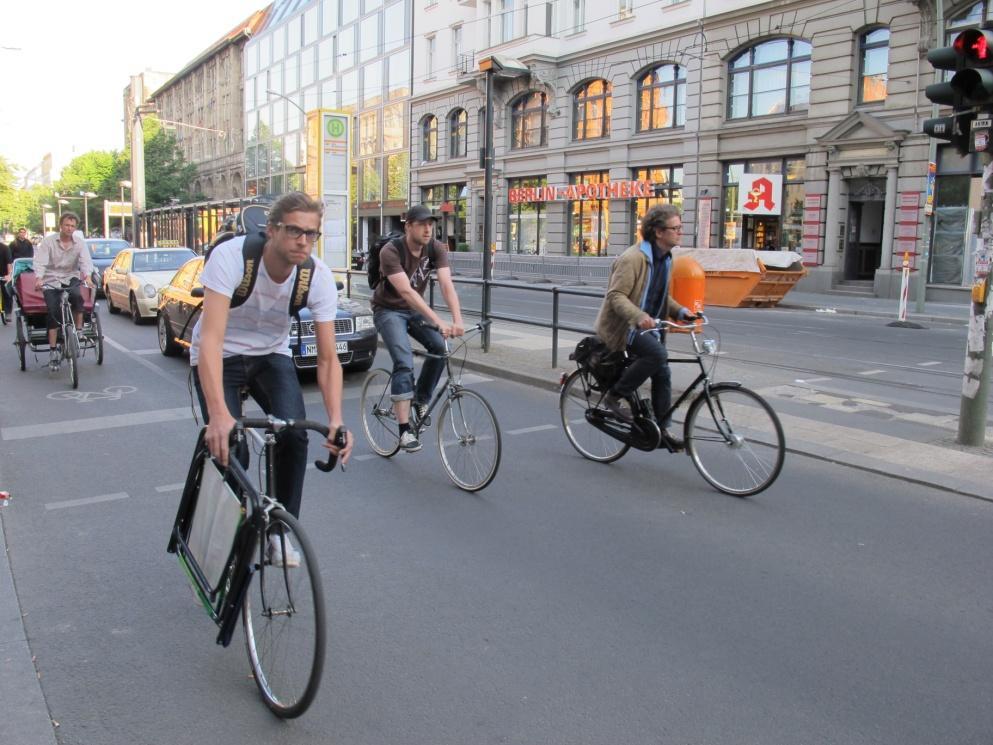 1. Target Groups Established cyclists e.g. Germany, Austria, Sweden 21.