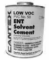 Solvent Cement & Primer for Conduit and Fittings CANTEX PVC cement and primer are for use on rigid PVC Electrical conduit and ittings. DO NOT USE FOR WATER, SEWER OR DWV INSTALLATIONS.