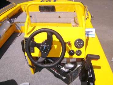 475 JABIRU SIDE CONSOLE Safety Equipment :- ANCHOR, ROPE AND CHAIN PADDLES 2