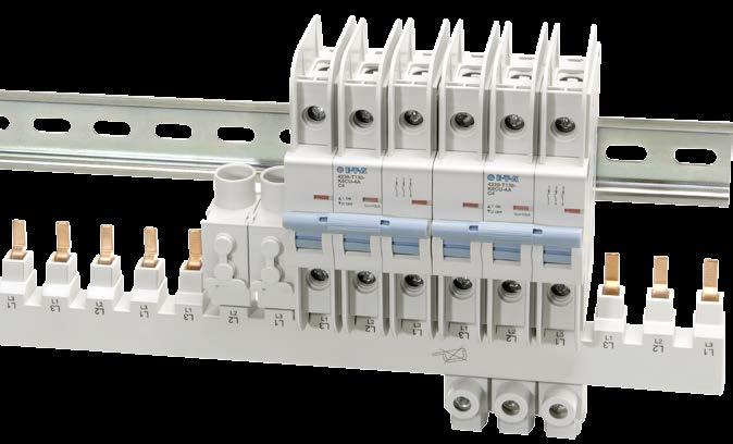 Accessories - Busbars for 40-T... Busbars UL 489 to be cut to length Busbars for the connection of circuit breakers type 40-..U.. to UL 489.
