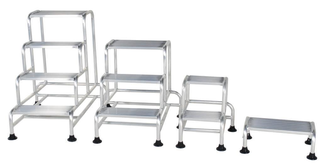 NEXT DAY DELIVERY Stable Steps Stable Steps provide safe and comfortable access to a range of apparatus in industrial environments.