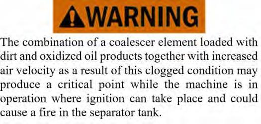 5. Contains oxidation stabilizer. The following are general characteristics for a rotary screw lubricant.