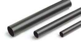 06 SUPPORT AND PROTECTIVE PRODUCTS HEAT SHRINK TUBING Minimum shrink temperature: 80 C (176 F) Minimum full recovery temperature: 125 C (257 F) Operating temperature range: -40 C to 110 C (-40 F to