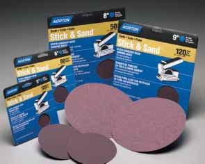 CLOTH DISCS Application rough sanding of primed and painted surfaces stripping paint and primers blending, leveling and finishing heavy stock removal of wood, metal, plastic and fiberglass sanding