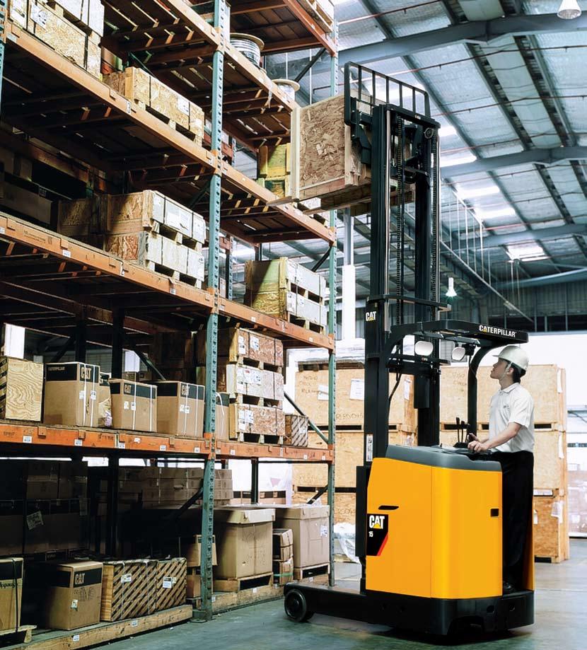 NRS-CA Series Our NRS-CA series reach trucks are fully equipped with productivity-boosting features designed to meet your high demands.
