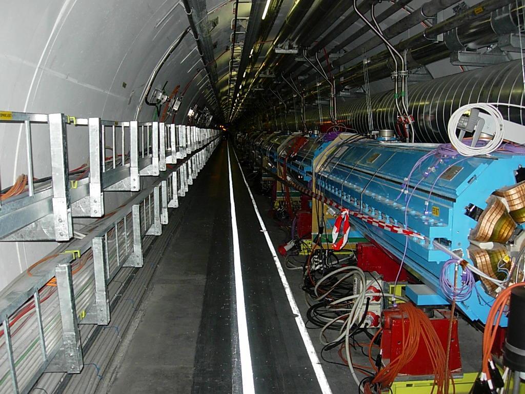 Critical zones in the LHC Straight but no