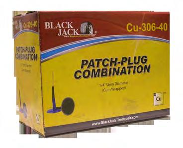 Cu-203-40 Patch Plug Combi (Dipped Stem) 3/16 Stem Box of 40 Cu-206-8 Patch Plug Combi (Dipped Stem) 1/4 Stem Box of 8
