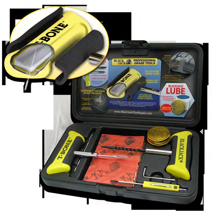 resistant plastic case with a snap lock, Sport handle tools, one spiral probe, an open-eye needle for inserting repairs, razor blade for removing
