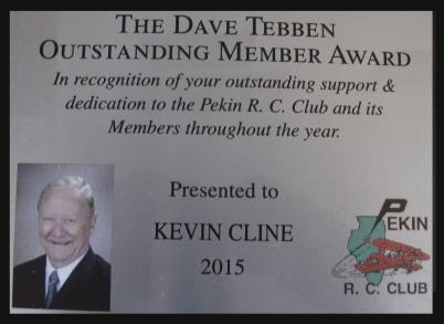 The award was presented at our January, 2016 meeting.