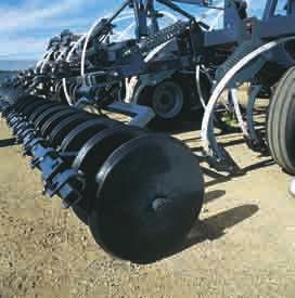 PRECISION CULTIVATORS 17 PRESS WHEELS AND HARROWS Seed how you want with an ST820. Use detachable mounted harrows for solid seeding, or poly press wheels for row seeding.